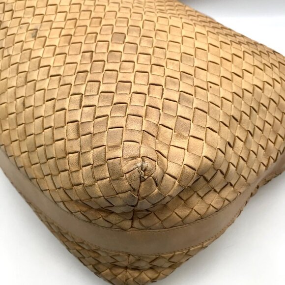 Bottega Veneta Pinecone Woven Leather Hop Hobo Bag - Picture 7 of 12